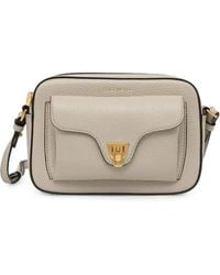 Coccinelle - Small Beat Grained Leather Shoulder Bag - Lyst