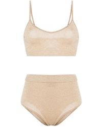 FEDERICA TOSI - Lurex-Detail Loungewear Set - Lyst