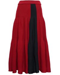 CFCL - Cascades Pleated Midi Skirt - Lyst