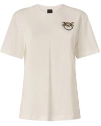 Pinko - Jewel Detail T-Shirt - Lyst