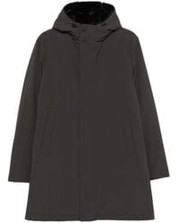 Herno - Faux-Fur Collar Hooded Parka - Lyst