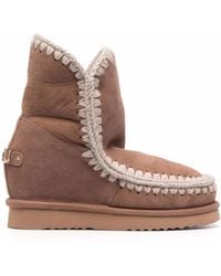 Mou - Shearling-Lined Sheepskin Boots - Lyst