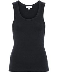 Agolde - Poppy Ribbed-Knit Tank Top - Lyst