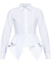 Max Mara - Camisa con peplum - Lyst