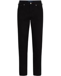 KARL LAGERFELD - Vaqueros Rectos De Talle Medio - Lyst