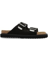 AllSaints - Randal Buckle Sandals - Lyst