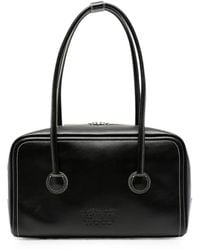 Marge Sherwood - Small Logo-Embossed Leather Shoulder Bag - Lyst