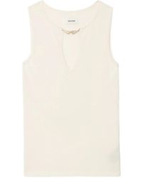 Zadig & Voltaire - Sayani Top - Lyst