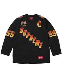 Supreme - X Fdny Hockey Jersey T-Shirt - Lyst