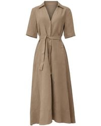 Marella - Jurk Met Ceintuur - Lyst