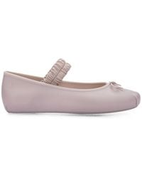 Melissa - Sophie Scrunch Ballet Flats - Lyst