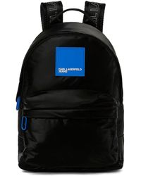 Karl Lagerfeld - Rugzak Met Logopatch - Lyst