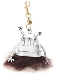 Anya Hindmarch - Space Creature Antennae Lobster-Claw-Fastening Keyring - Lyst