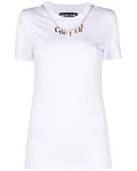 Versace - Round-neck Short-sleeve T-shirt - Lyst