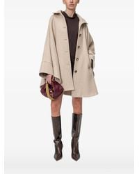 Twinset - Capa De Lana Con Botones - Lyst