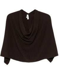 Bompard - Cowl-Neck Cashmere Poncho - Lyst