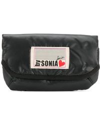 Sonia by Sonia Rykiel Logo Patch Make Up Bag - Black