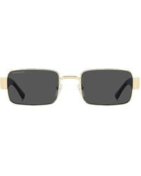 DSquared² - Rectangle-Frame Sunglasses - Lyst