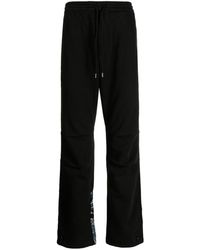 Maharishi - Duelling Dragons-embroidered Track Pants - Lyst
