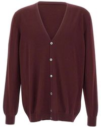 Gran Sasso - V-Neck Button-Up Cardigan - Lyst