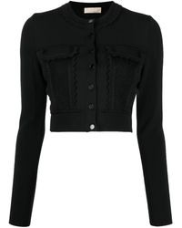 Elie Saab - スカラップエッジ カーディガン - Lyst