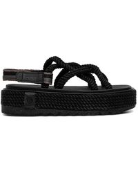 Bohonomad - Rope-Detail Flatform Espadrilles - Lyst