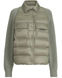 Brunello Cucinelli - Nylon Short Down Jacket - Lyst