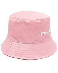 Palm Angels - Cappello bucket con logo - Lyst