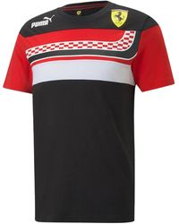 PUMA - X Scuderia Ferrari T-Shirt Race Sds - Lyst
