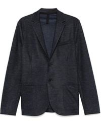 Harris Wharf London - Blazer con efecto de melange - Lyst