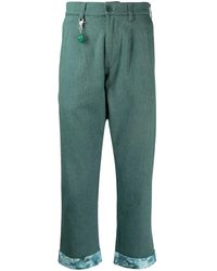 Clot - Turn-Up Straight Leg Trousers - Lyst
