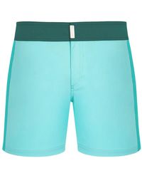 Vilebrequin - Logo-Patch Swim Shorts - Lyst