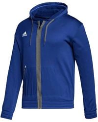 adidas - Team Issue Full-Zip Hoodie - Lyst