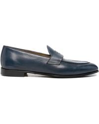Calpierre - Penny-Slot Leather Loafers - Lyst