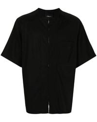 3.1 Phillip Lim - Zipped Baseball Shirt - Lyst