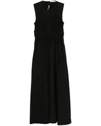 Cecilie Bahnsen - Christy Shirred Midi Dress - Lyst