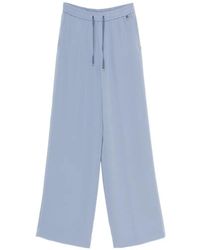 Herno - Drawstring Palazzo Pants - Lyst