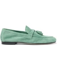 SCAROSSO - Luisa Tassel-Detail Loafers - Lyst
