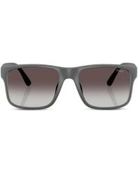 Polo Ralph Lauren - Matte-Finish Rectangle-Frame Sunglasses - Lyst