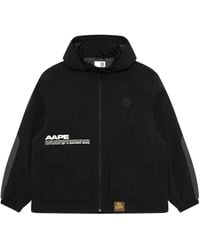Aape By A Bathing Ape - Contrast-Panels Jacket - Lyst