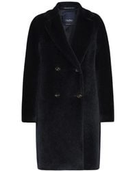 Max Mara - Roseto Double-Breasted Coat - Lyst