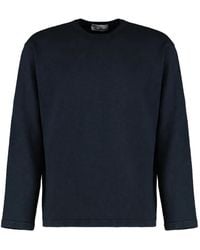 Stone Island - Long Sleeve Cotton Jersey T-Shirt T-Shirts - Lyst