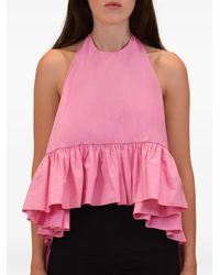 Azeeza - Winston Ruffled Top - Lyst