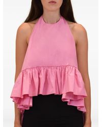 Azeeza - Winston Ruffled Top - Lyst