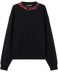 Palm Angels - Logo Sweatshirt - Lyst