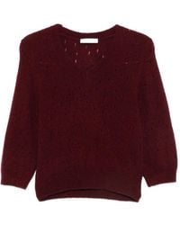 Dorothee Schumacher - Luxury Love V-Neck Sweater - Lyst