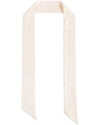 Givenchy - Logo-Print Silk Scarf - Lyst