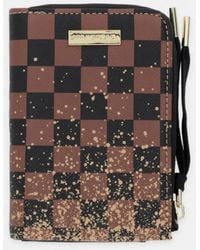 Sprayground - Portefeuille À Motif De Requin Embossé Et Imprimé Damier - Lyst