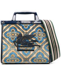 Etro - Small Love Trotter Jacquard Tote Bag - Lyst