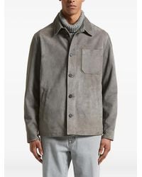Peserico - Button-Fastening Patch-Pocket Jacket - Lyst